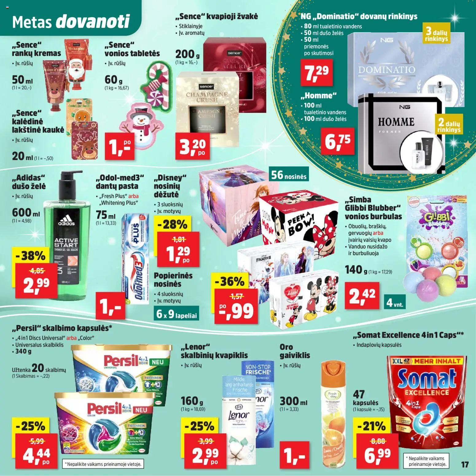 Thomas Philipps akcijos nuo 24.11.2025 | Puslapis: 17 | Prekių: Vonios burbulas, Kremas, Kaukė, Dušo želė