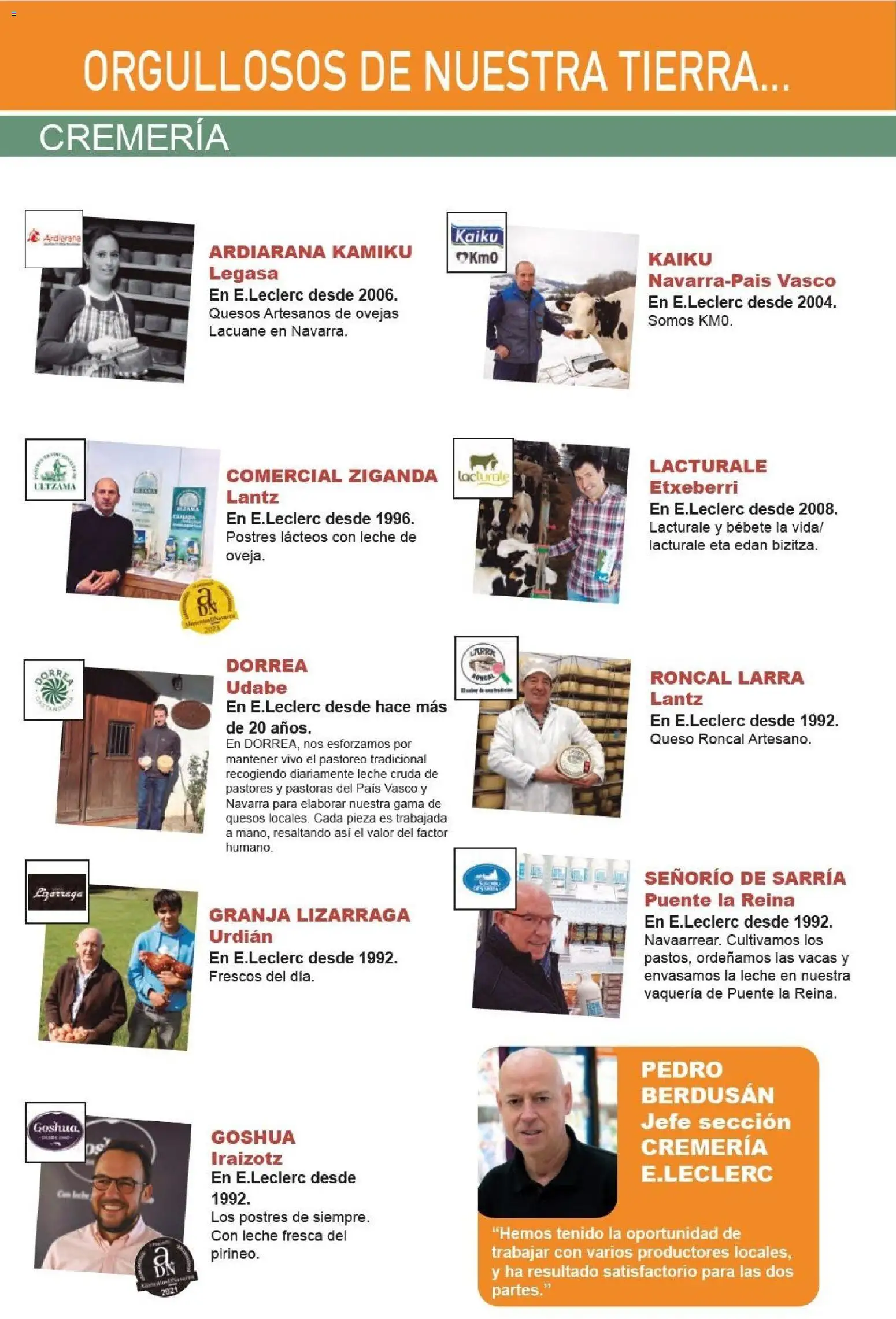 E.Leclerc - Alianz Locales │ válido desde el 25.02.2026 | Página: 16 | Productos: Leche, Queso