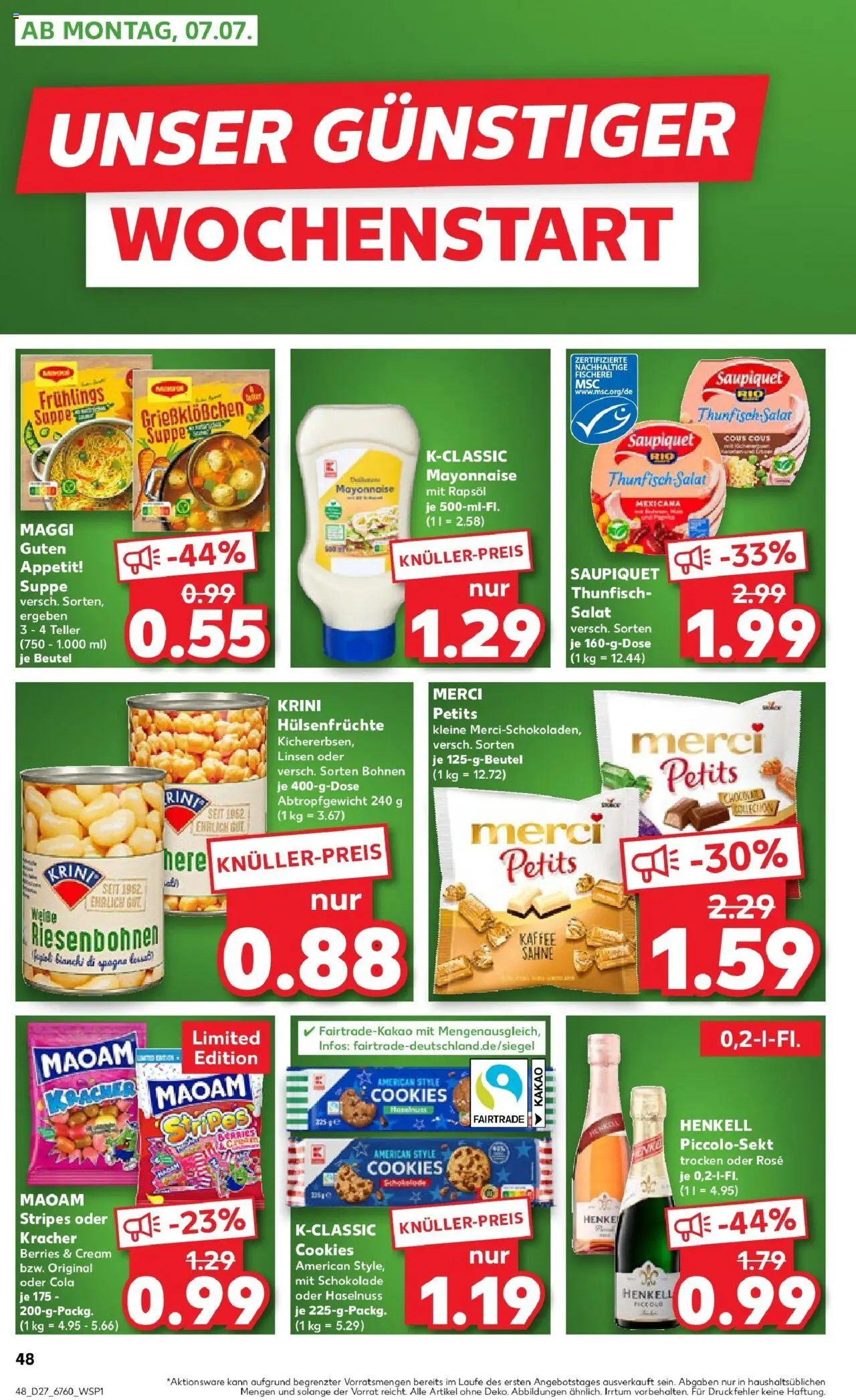Kaufland prospekt Feuchtwangen	 - gültig ab dem 06.07.2025 | Seite: 1