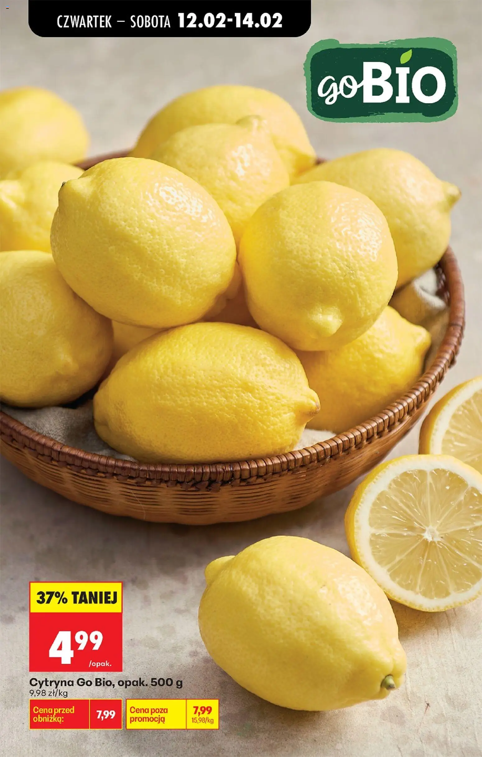 Biedronka gazetka - Oferta w tym tygodniu od 12.02.2026 | Strona: 36 | Produkty: Cytryna