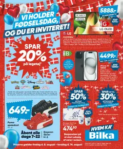 Eksempel på tilbudsavis Bilka - Nonfood fra butik Bilka gyldig fra 08.08.2025