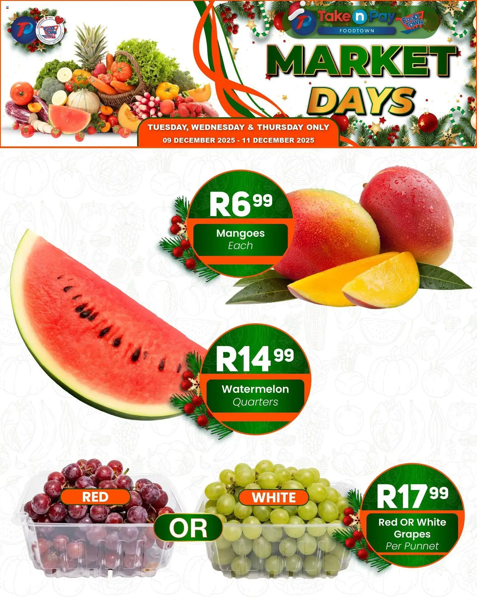 New Take n Pay catalogue – valid from 09.12.2025 | Page: 5 | Products: Grapes