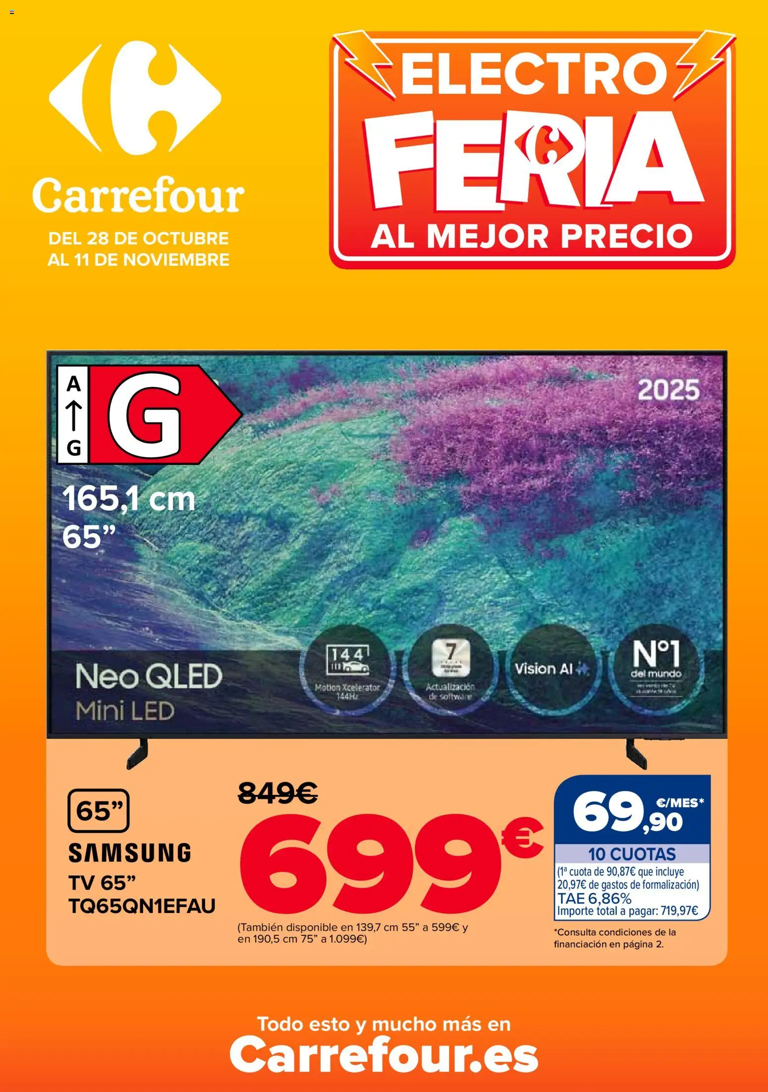 Carrefour folleto │ válido desde el 28.10.2025 | Página: 1