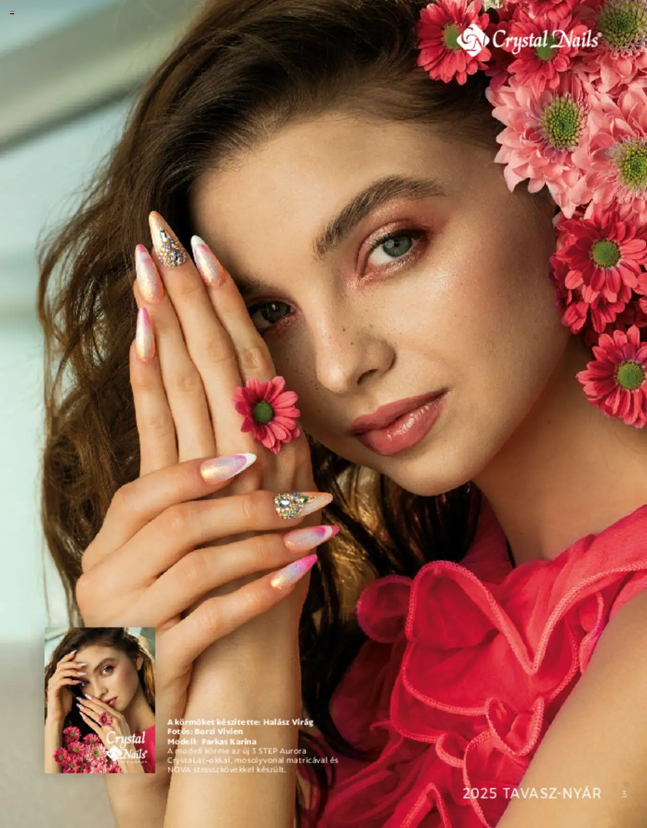Crystal Nails akciós ujság - amely érvényes a következő dátumtól: 01.03.2025 | Oldal: 3 | Termékek: Virag