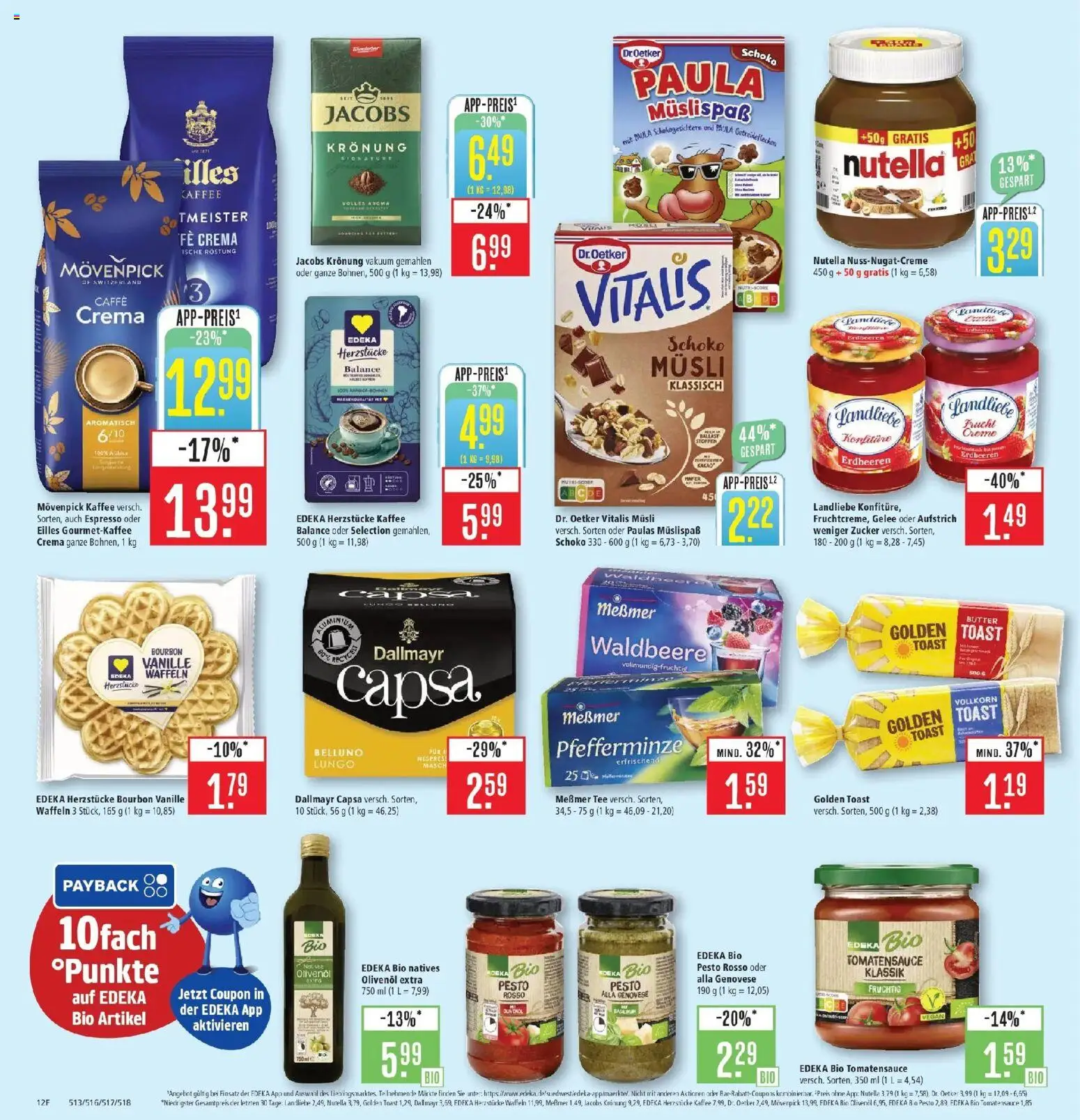 Marktkauf - Marktkauf: Wochenangebote – gültig ab 11.01.2026 | Seite: 16 | Produkte: Musli, Kaffee, Creme, Zucker