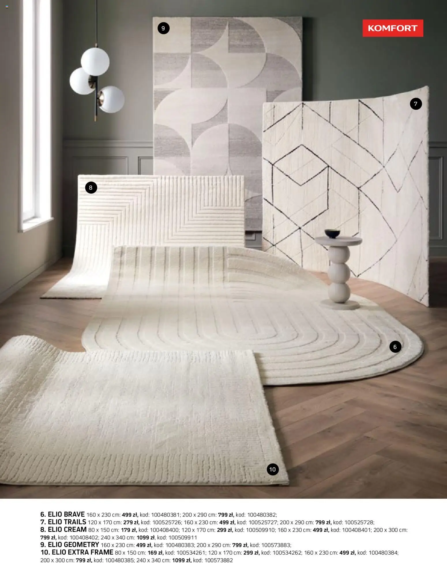 Komfort gazetka - Katalog dywanów od 17.03.2026 | Strona: 33