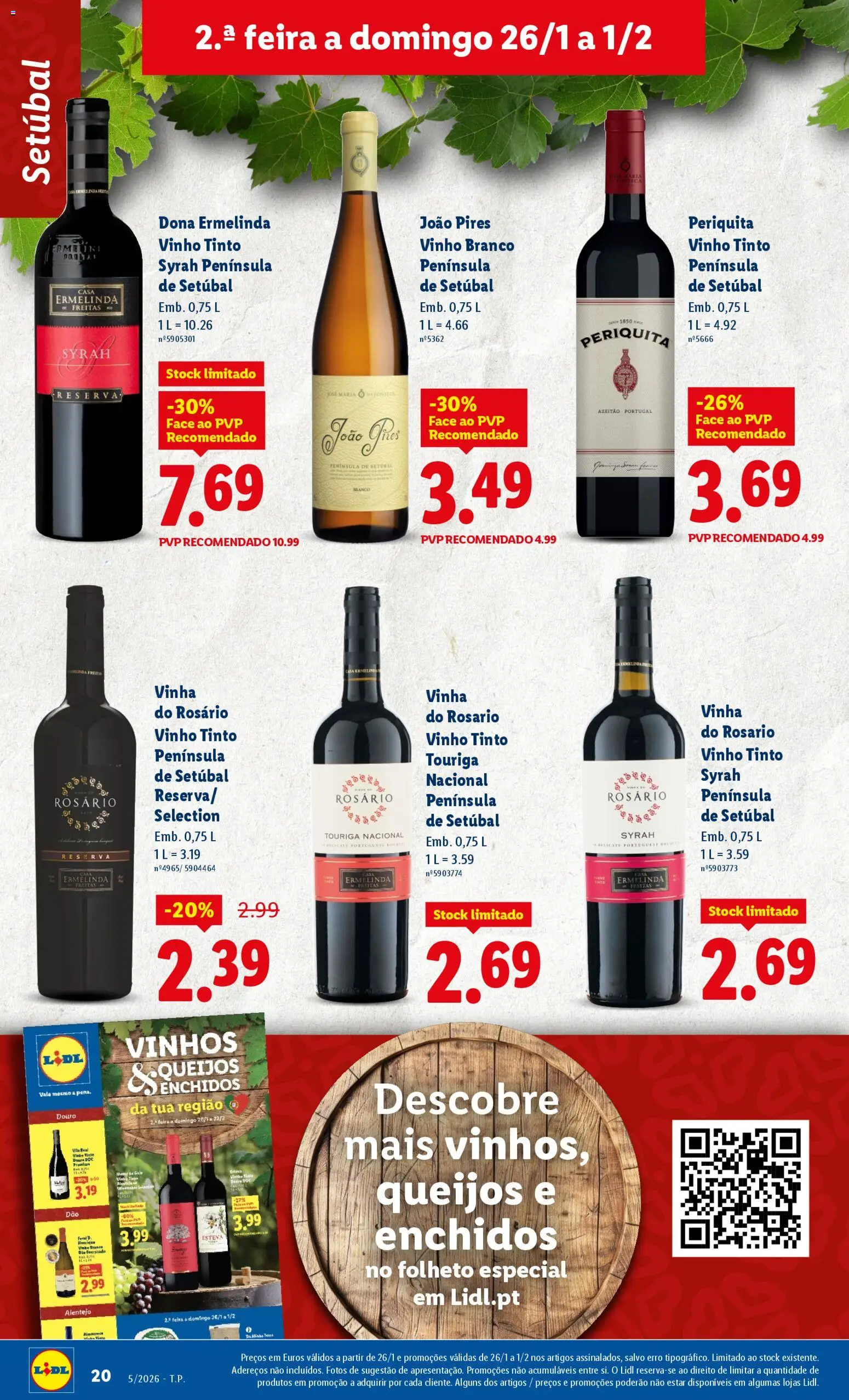 Lidl folheto │ válido de 26.01.2026 | Página: 20 | Produtos: Alicate, Vinho, Vinho tinto