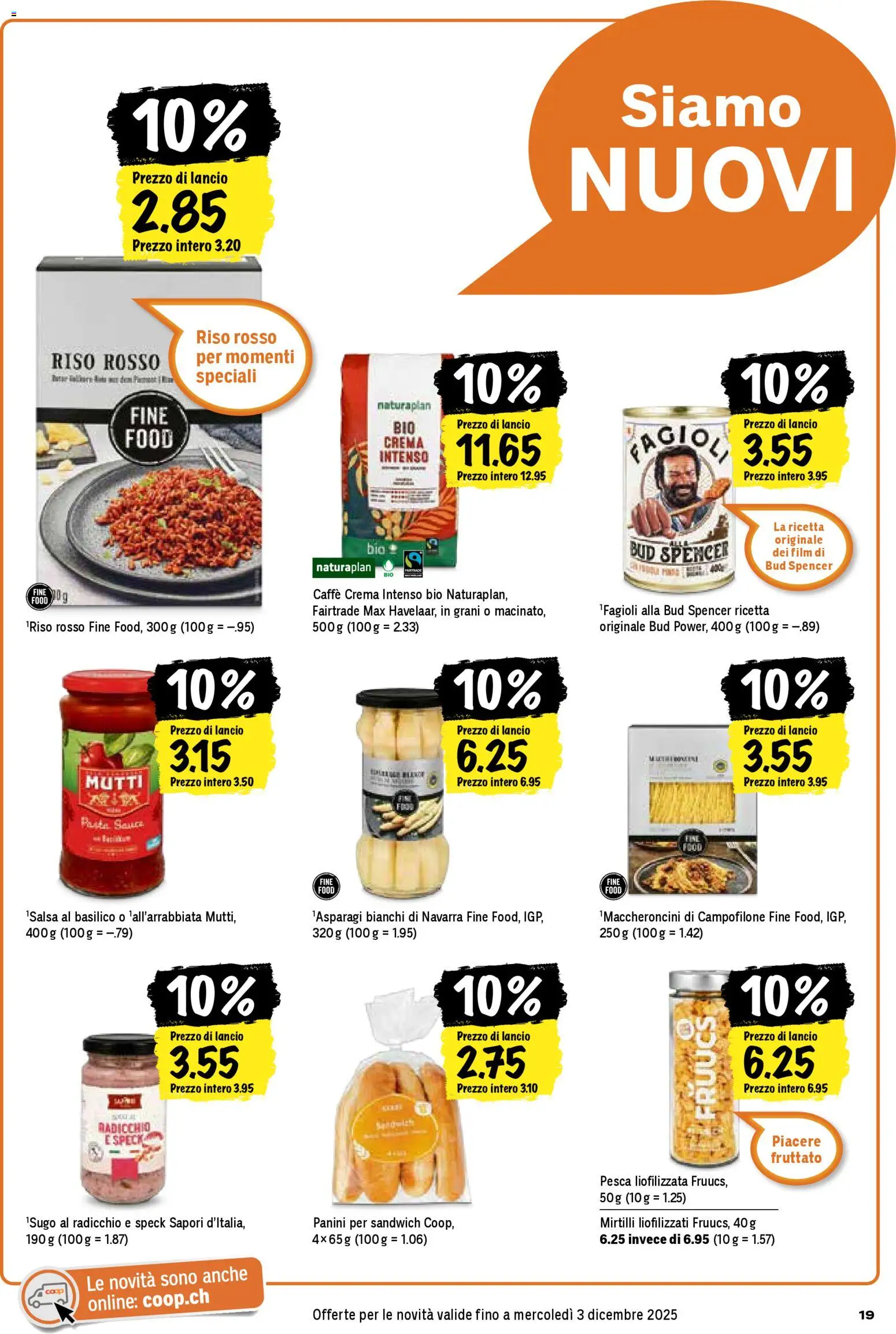 Coop - Una settimana di azioni – gültig ab 20.11.2025 | Seite: 19