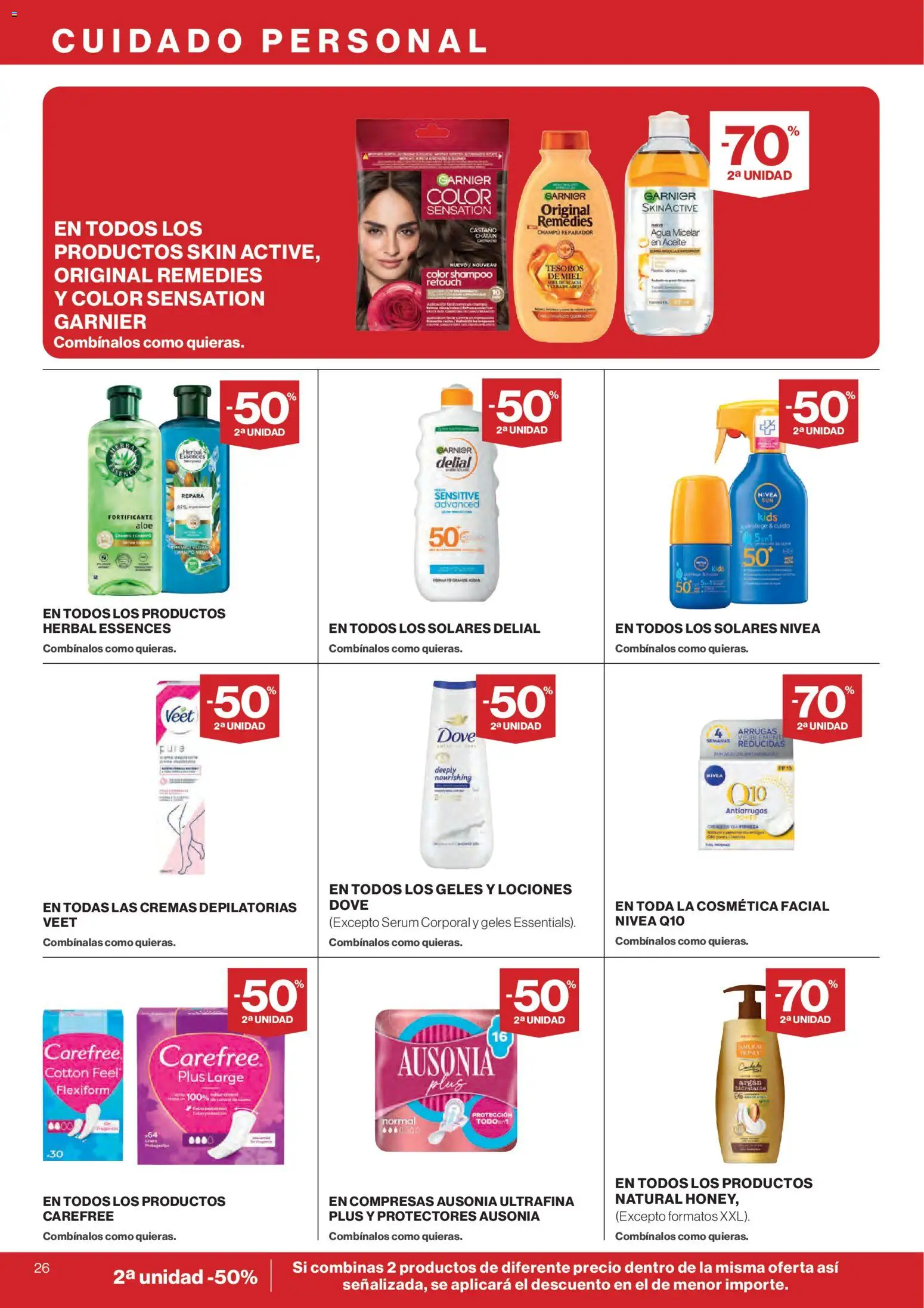 Supercor Canarias │ válido desde el 09.04.2026 | Página: 26 | Productos: Champú, Ψηφιακή κάμερα, Aceite, Γλυφιτζούρι