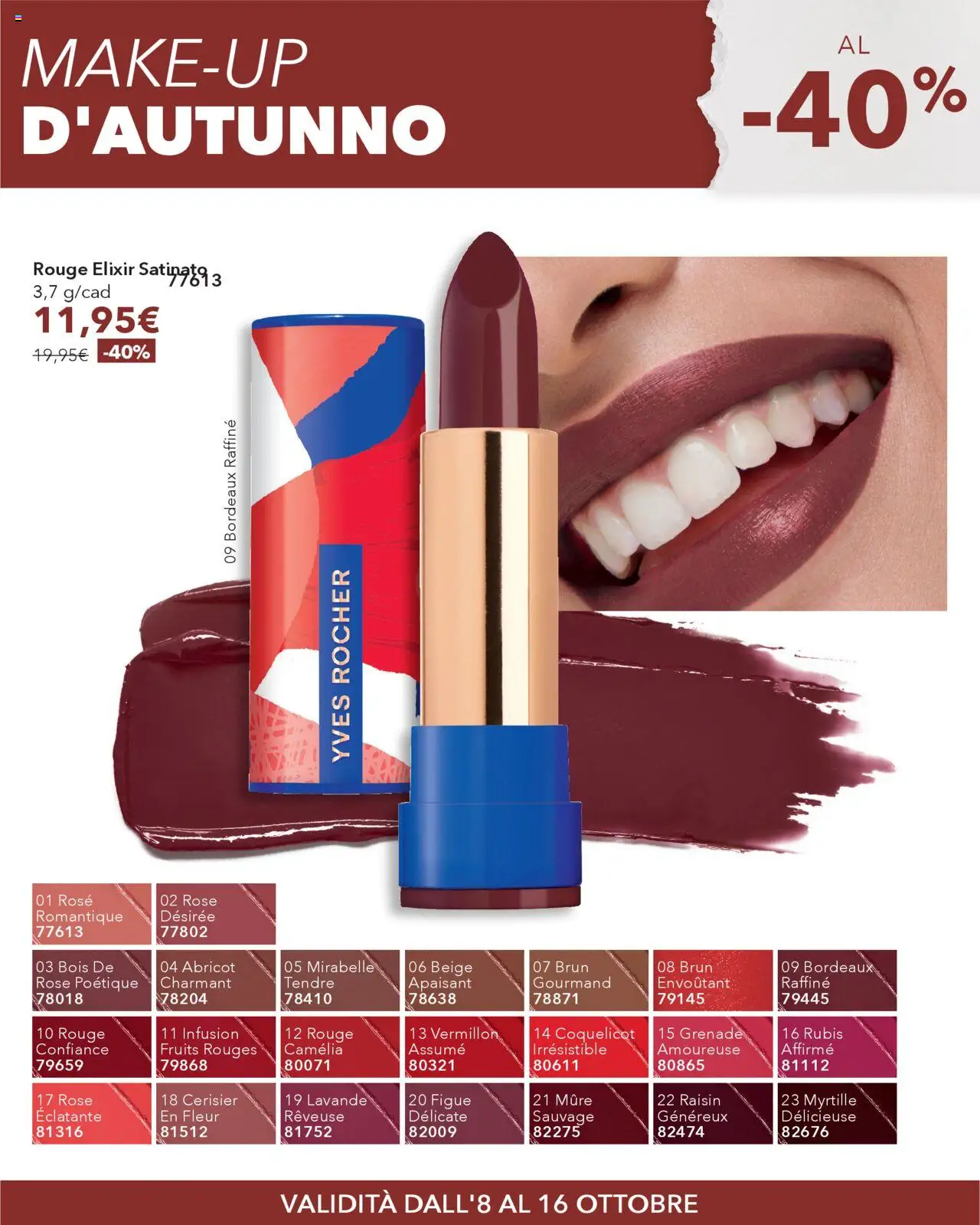 Volantino Yves Rocher del 08.10.2025 | Pagina: 10
