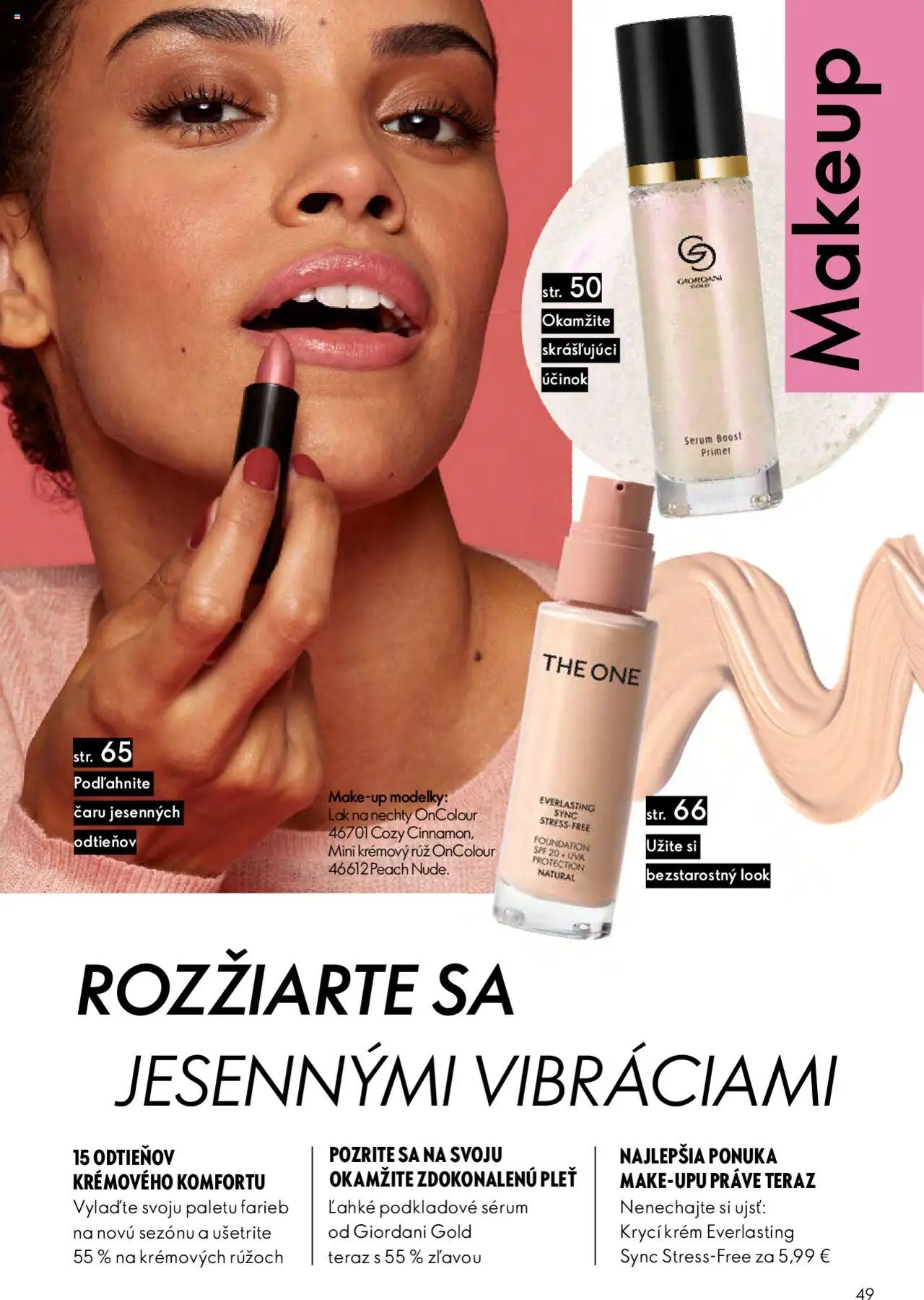 Katalóg Oriflame 13 2025 │ platný od 07.09.2025 | Strana: 49 | Produkty: Lak na nechty