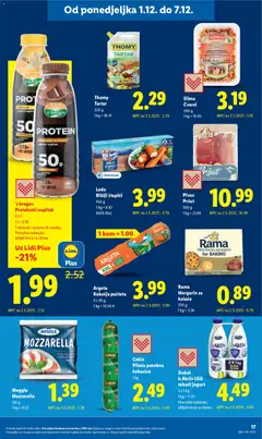 Argeta Kokošja pašteta, 4 x 95 g - Pregled kataloga iz trgovine Lidl, vrijedi od 01.12.2025 | Stranica: 17