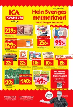 ICA Kvantum - Vellinge - Förhandsvisning av reklamblad från butik ICA Kvantum aktuell från 27.10.2025