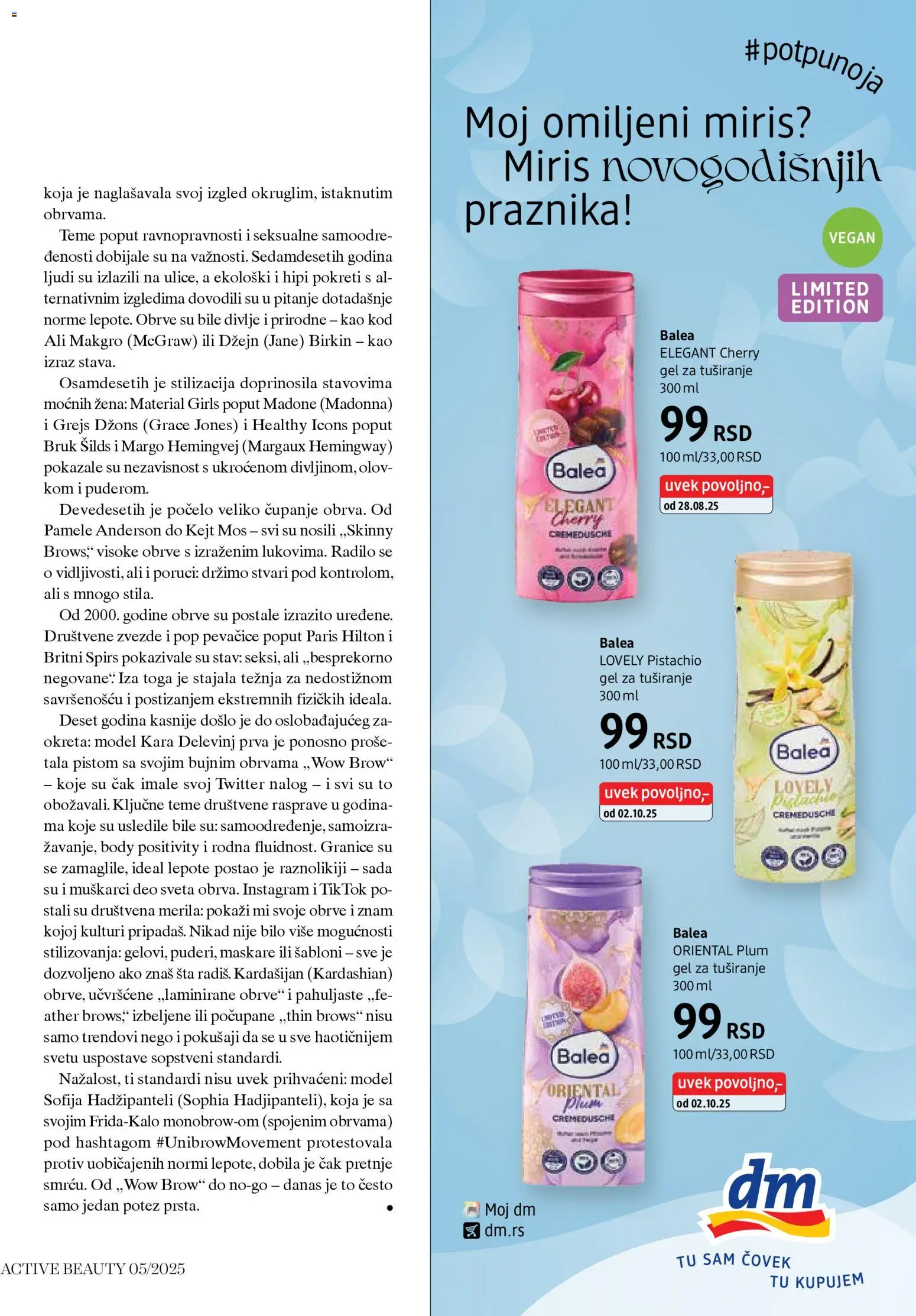 DM Drogerie katalog - važi od 08.12.2025 | Strana: 33 | Proizvode: Miris, Gel za tuširanje
