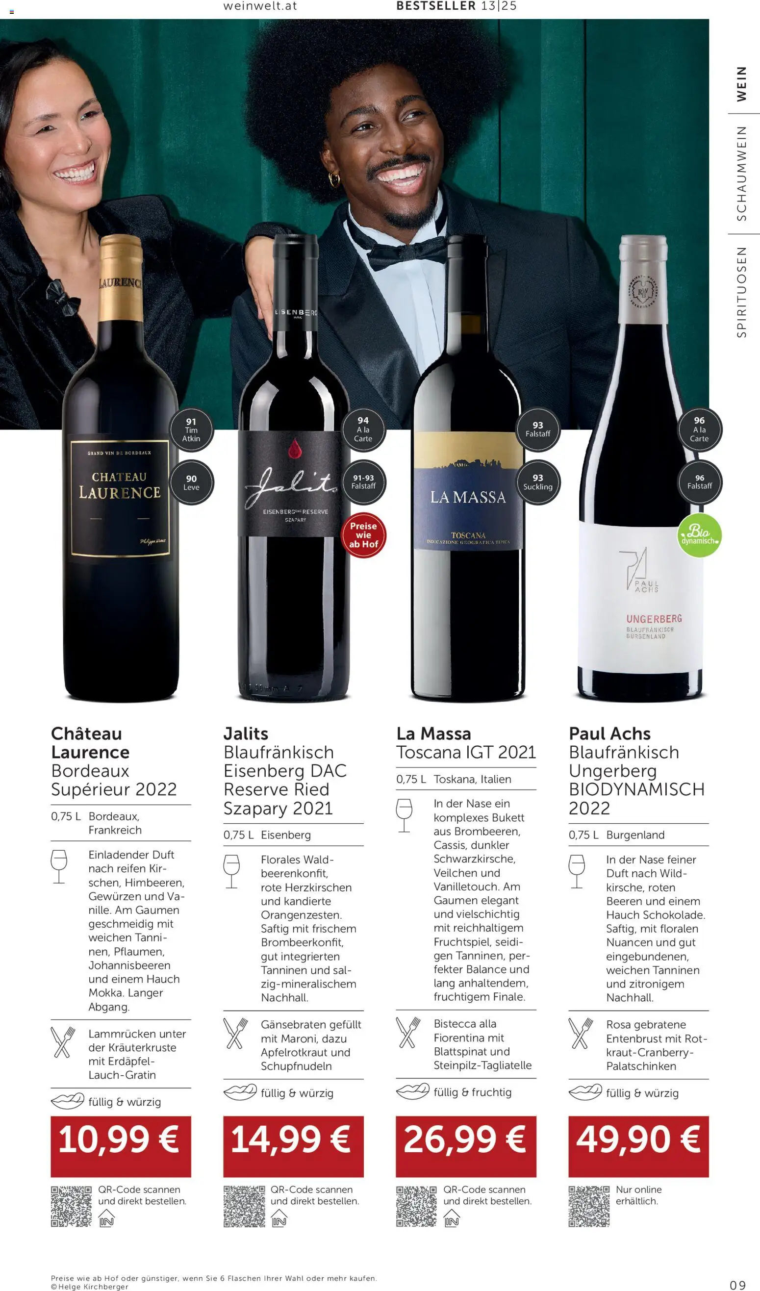 Interspar Wein Welt gültig ab 11.12.2025 | Seite: 9 | Produkte: Duft, Wein