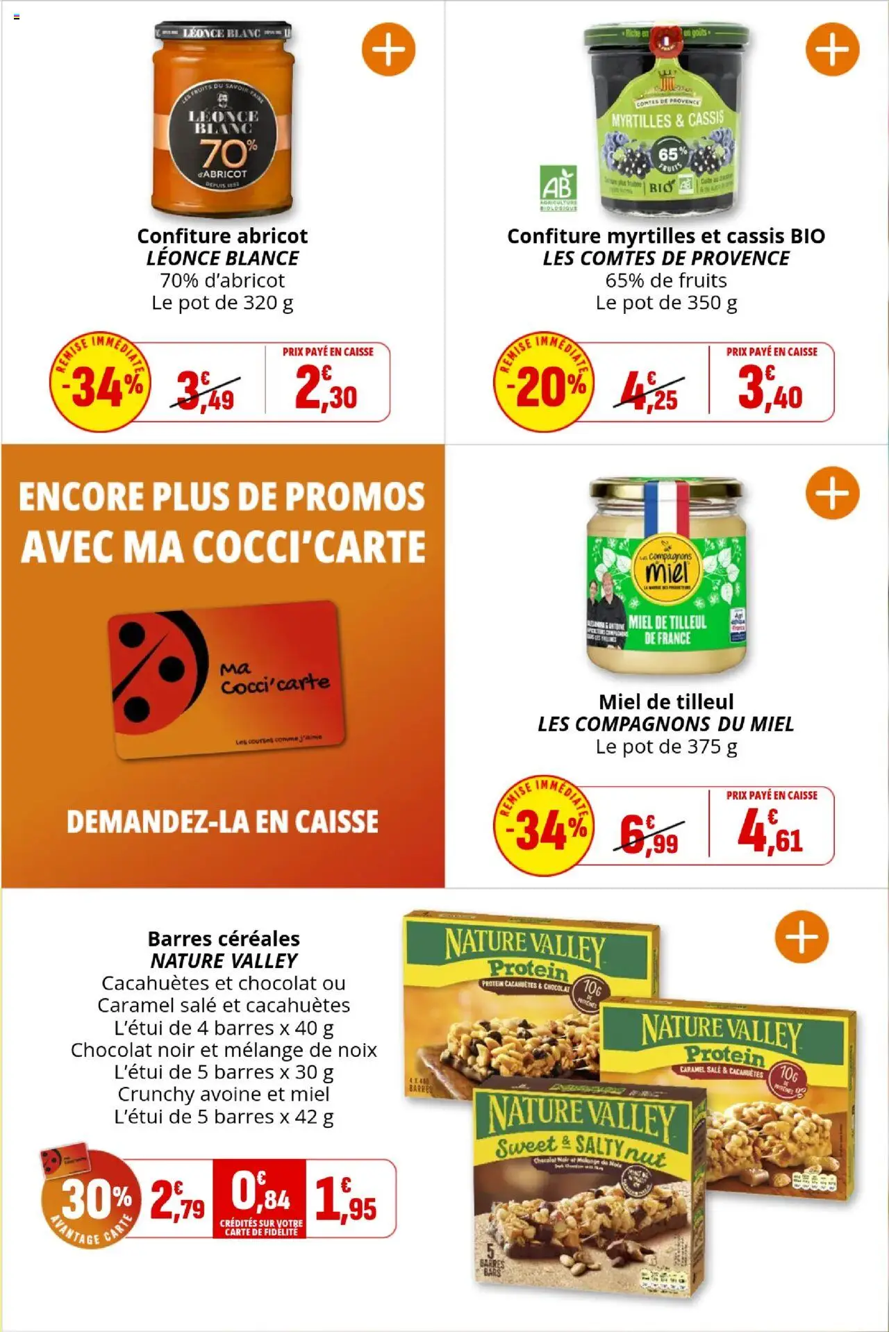  | Page: 22 | Produits: Abricot, Cassis, Chocolat, Céréales
