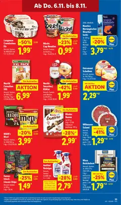 Lidl - Prospekt ab 03.11.2025 gültig | Seite: 59 | Produkte: Langnese, Cremissimo, Räucherlachs, Chili
