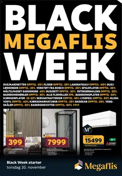 Forhåndsvisning av Megaflis - Black Friday gyldig fra 20.11.2025