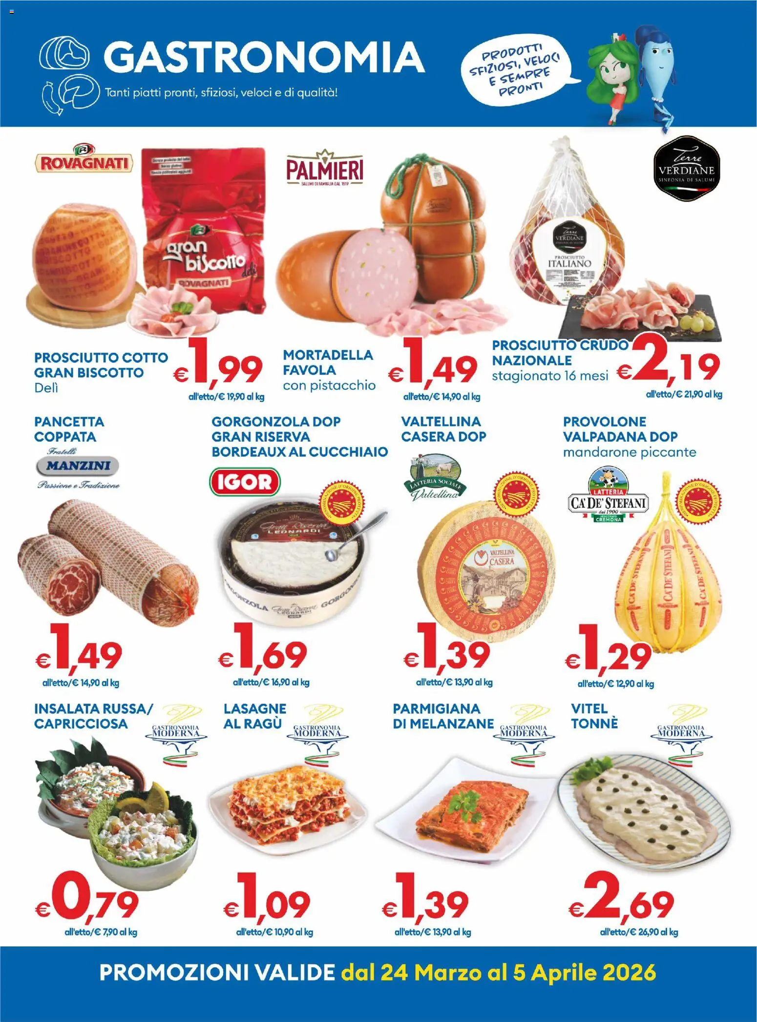 Volantino MD Discount del 24.03.2026 | Pagina: 26 | Prodotti: Prosciutto Cotto, Insalata, Prosciutto, Ragú