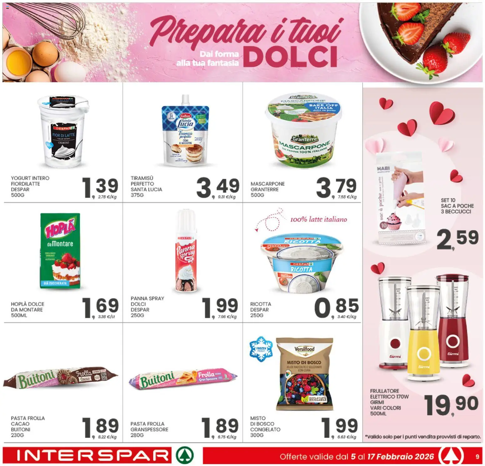 Volantino Interspar del 04.02.2026 | Pagina: 9