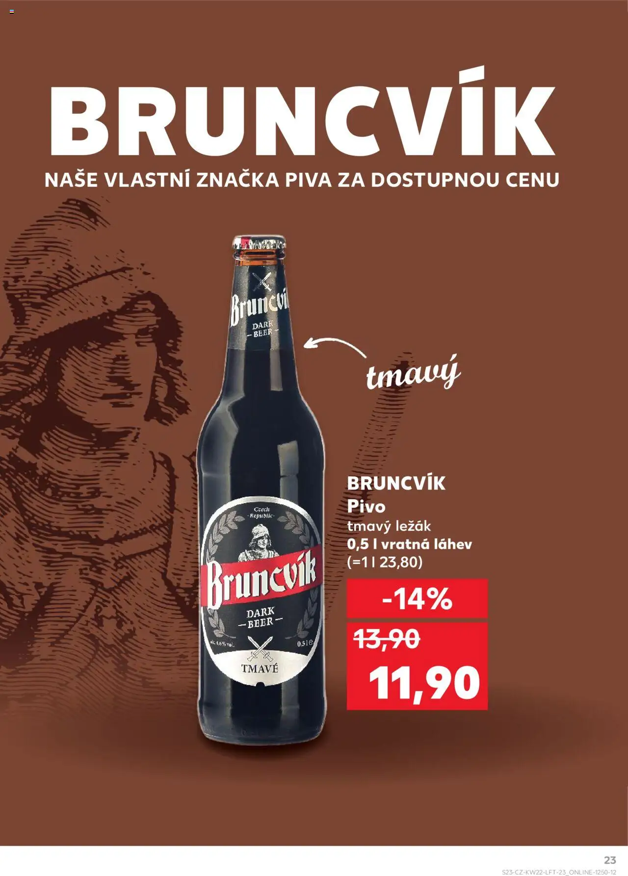 Kaufland leták - Praha 4 od 28.05.2025 | Strana: 23 | Produkty: Pivo, Láhev
