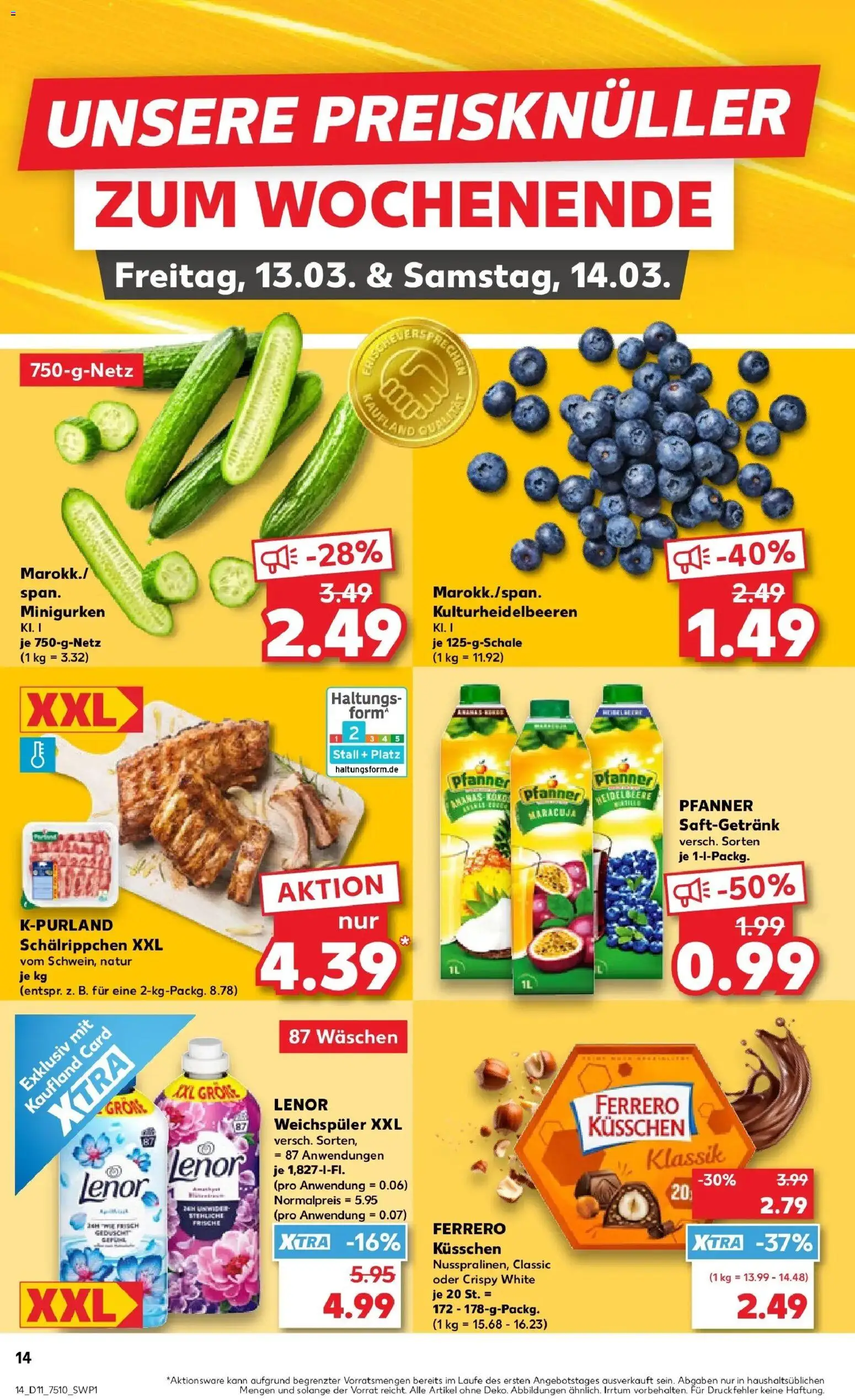 Kaufland Prospekt Gütersloh	 – gültig ab 09.03.2026 | Seite: 26 | Produkte: Lenor, Weichspüler