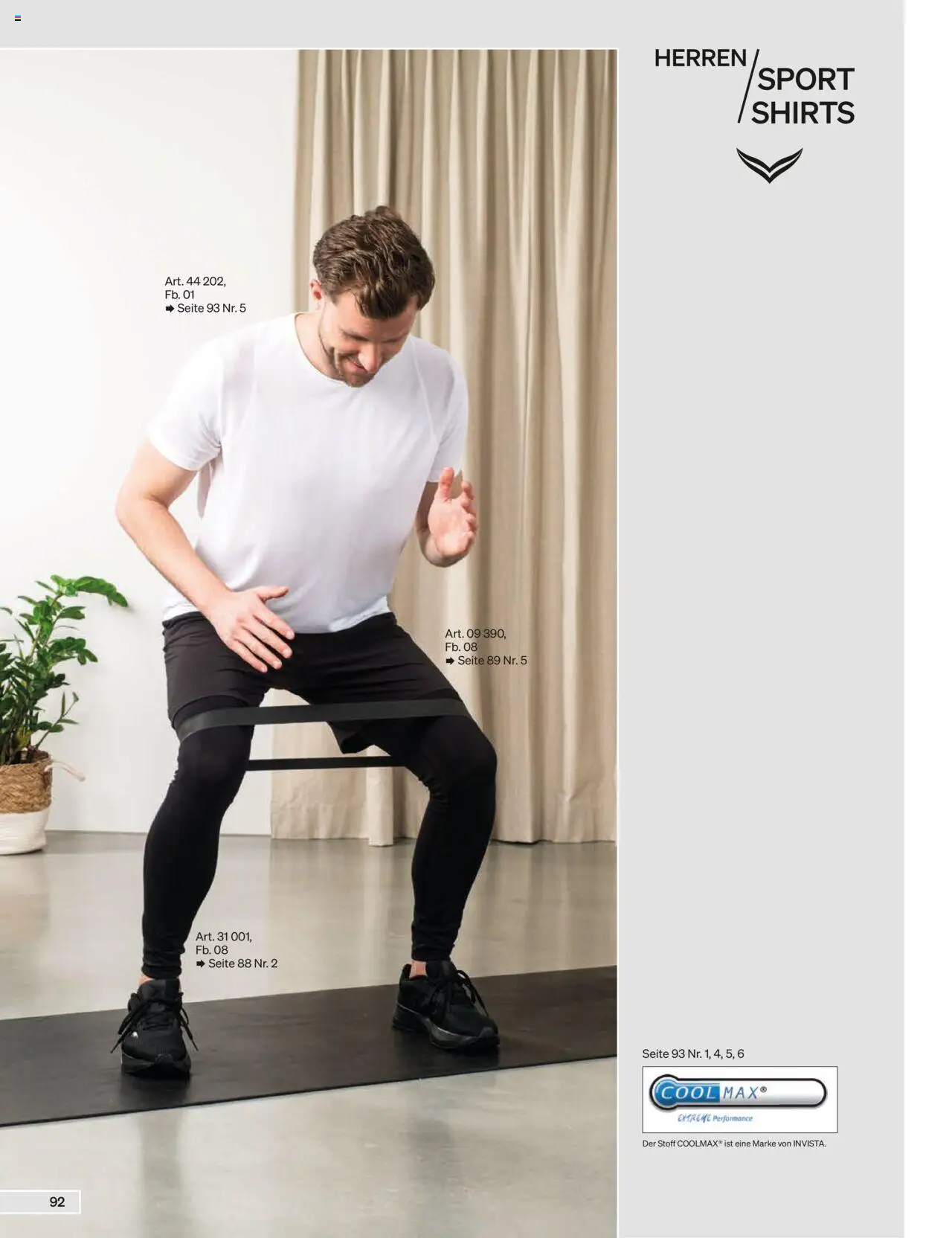 Trigema Prospekt 	 – gültig ab 01.09.2025 | Seite: 92 | Produkte: Regenjacke, Poloshirt, Jacke