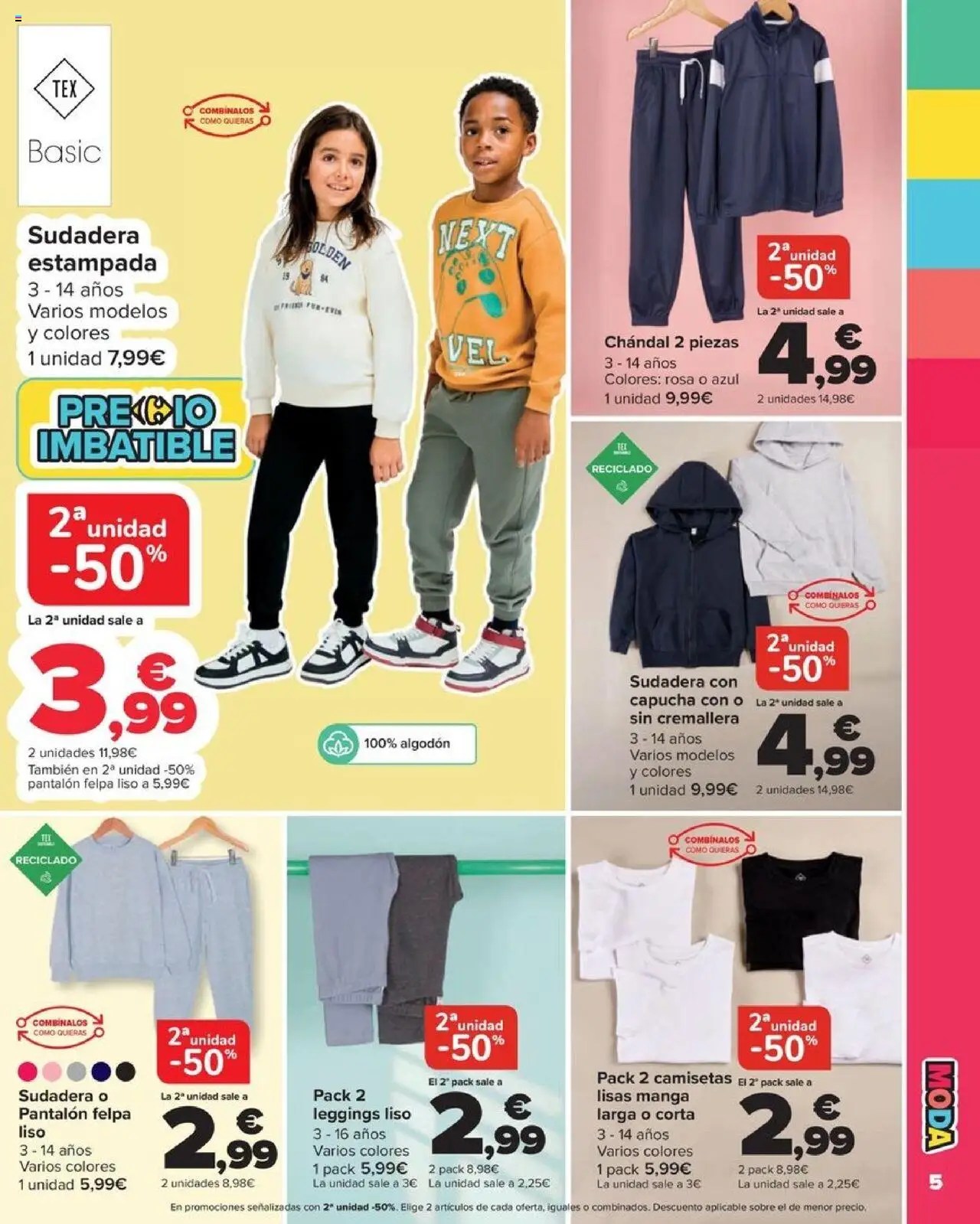 Carrefour -Vuelta al Cole │ válido desde el 18.08.2025 | Página: 5 | Productos: Sudadera