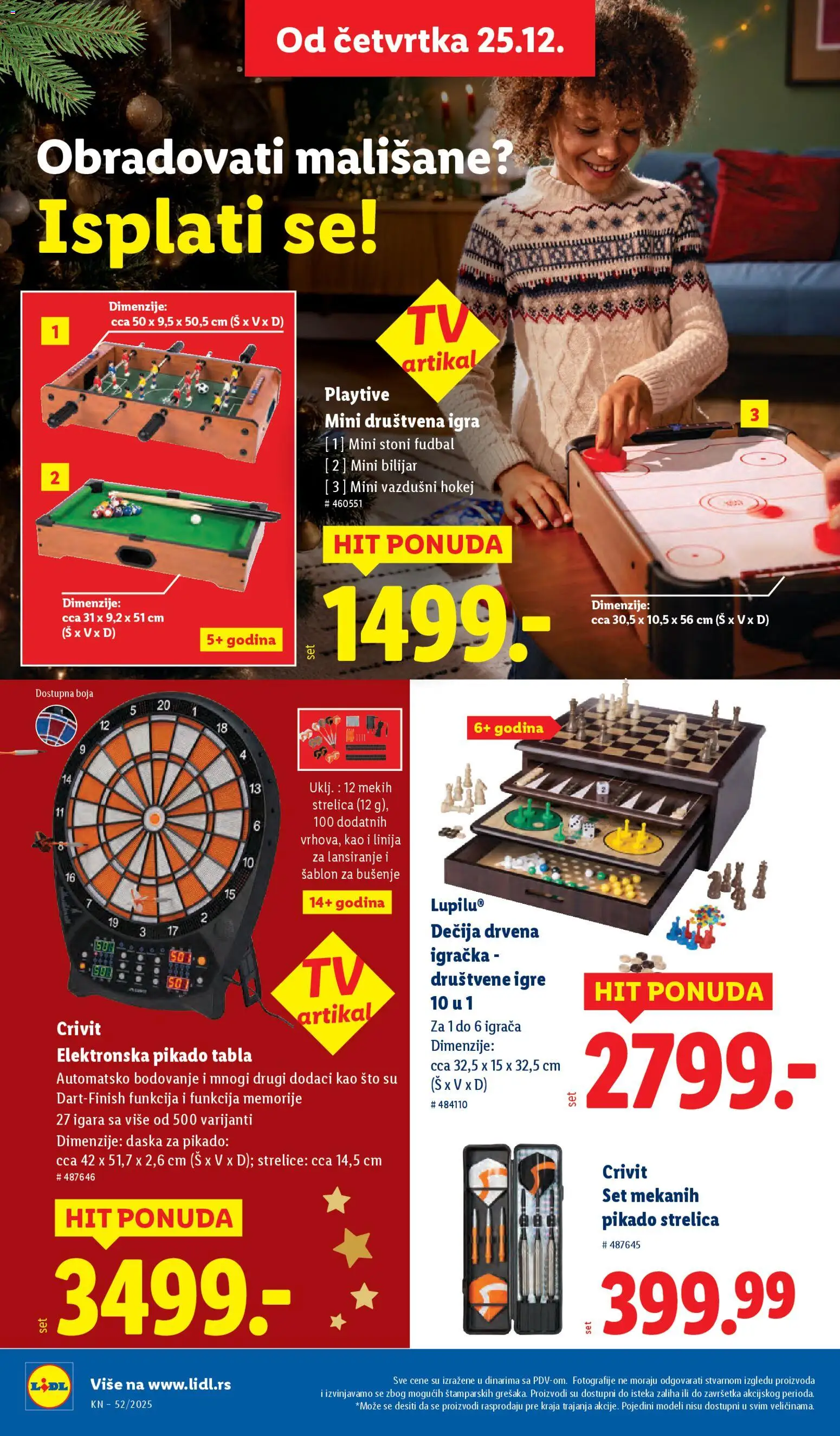 Lidl katalog - važi od 25.12.2025 | Strana: 54 | Proizvode: Sto