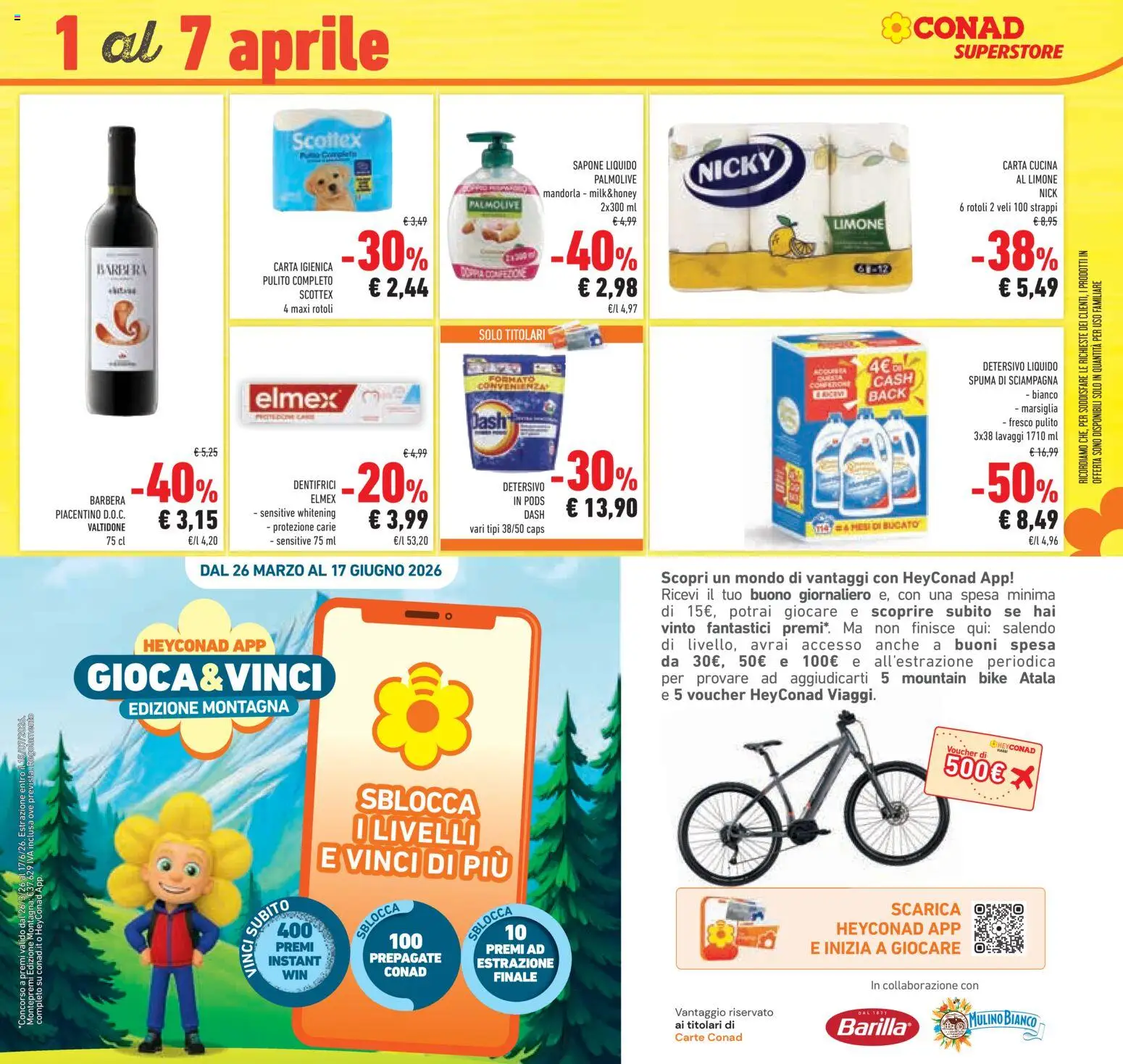 Volantino Conad del 25.03.2026 | Pagina: 49 | Prodotti: Carta igienica, Sapone, Limone