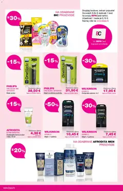 Bipa - BIPACard - Pregled kataloga iz trgovine Bipa, vrijedi od 01.11.2025 | Stranica: 6 | Proizvodi: Krema za lice, Brijač, Krema