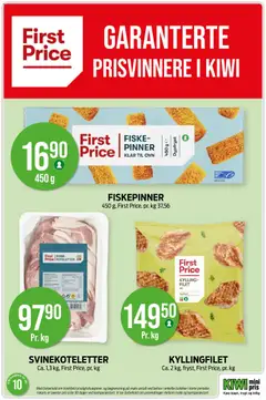 Forhåndsvisning av Kiwi kundeavis gyldig fra 02.03.2026 | Side: 18 | Produkter: Svin, Kiwi, Kjøttdeig, Палички