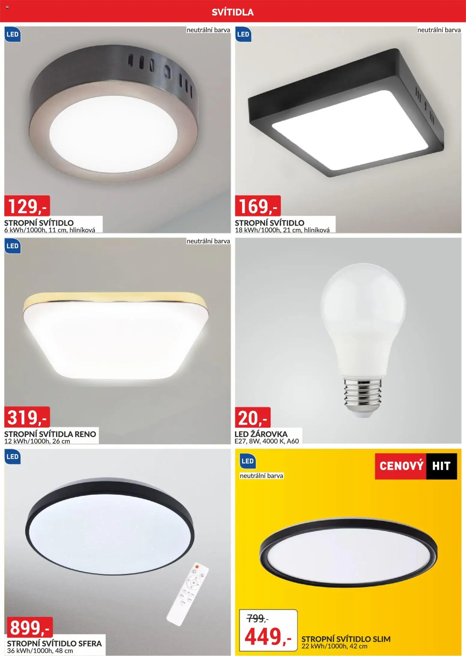 BAUMAX leták od 01.02.2026 | Strana: 20 | Produkty: LED