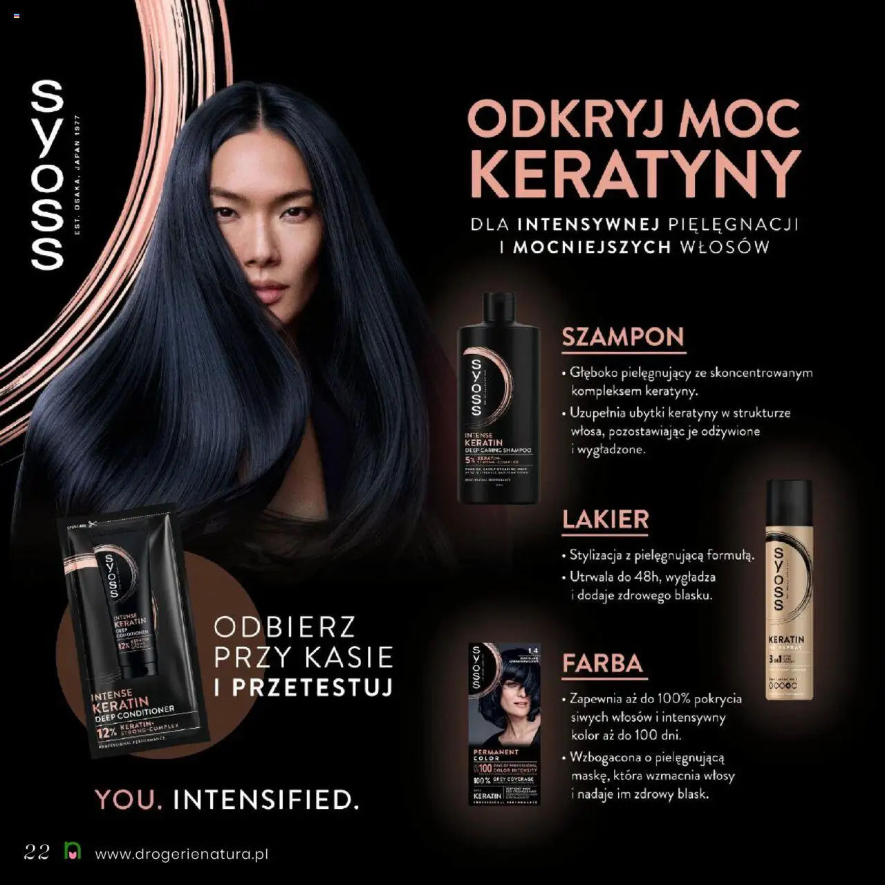 Drogerie Natura Gazetka - Jesienne Inspiracje od 01.10.2025 | Strona: 22 | Produkty: Szampon