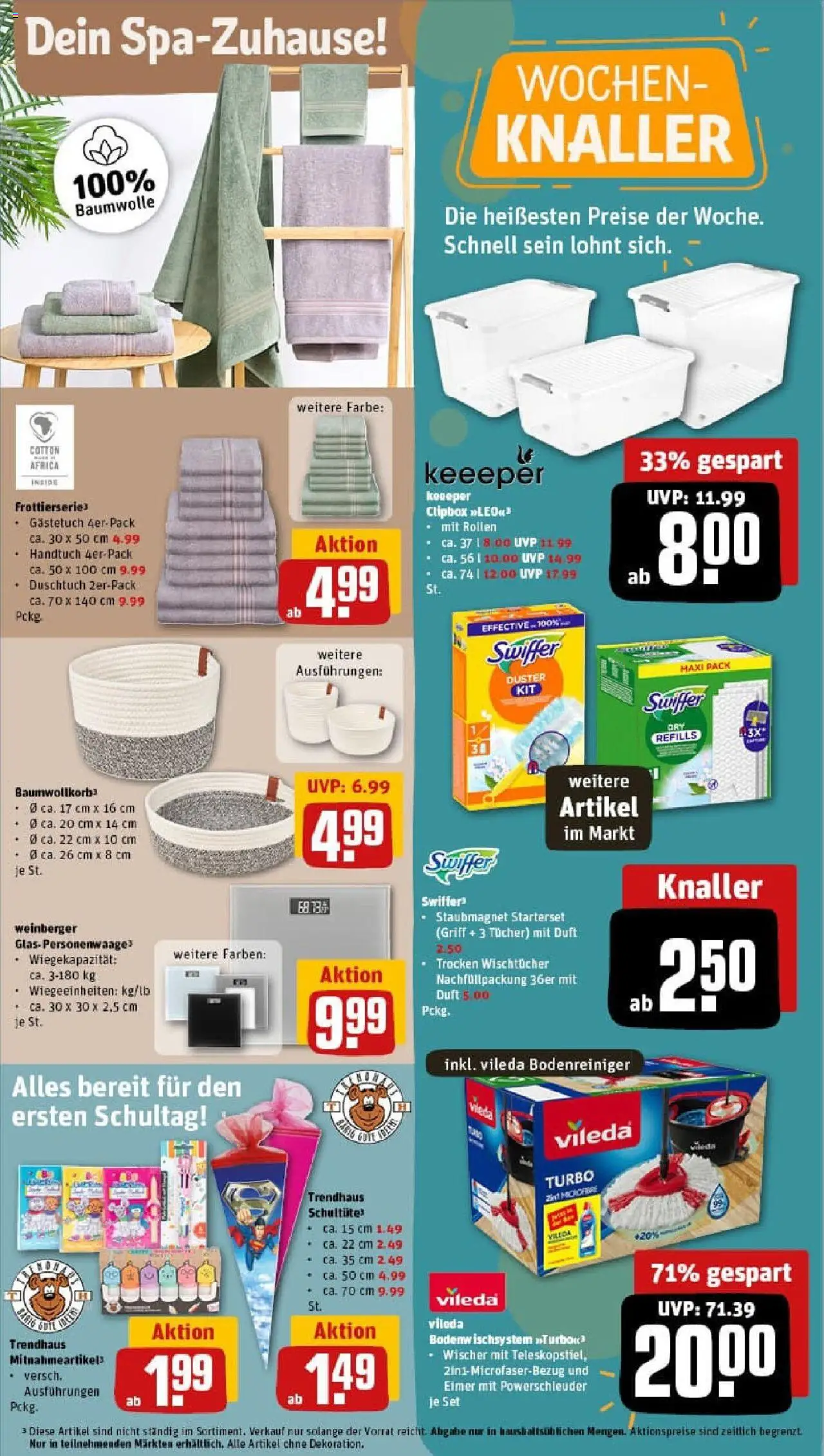 Rewe prospekt Wermelskirchen	 - gültig ab dem 20.07.2025 | Seite: 30 | Produkte: Box, Duft, Personenwaage, Swiffer