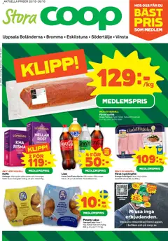 Stora Coop - Bromma - Förhandsvisning av reklamblad från butik Stora Coop aktuell från 20.10.2025