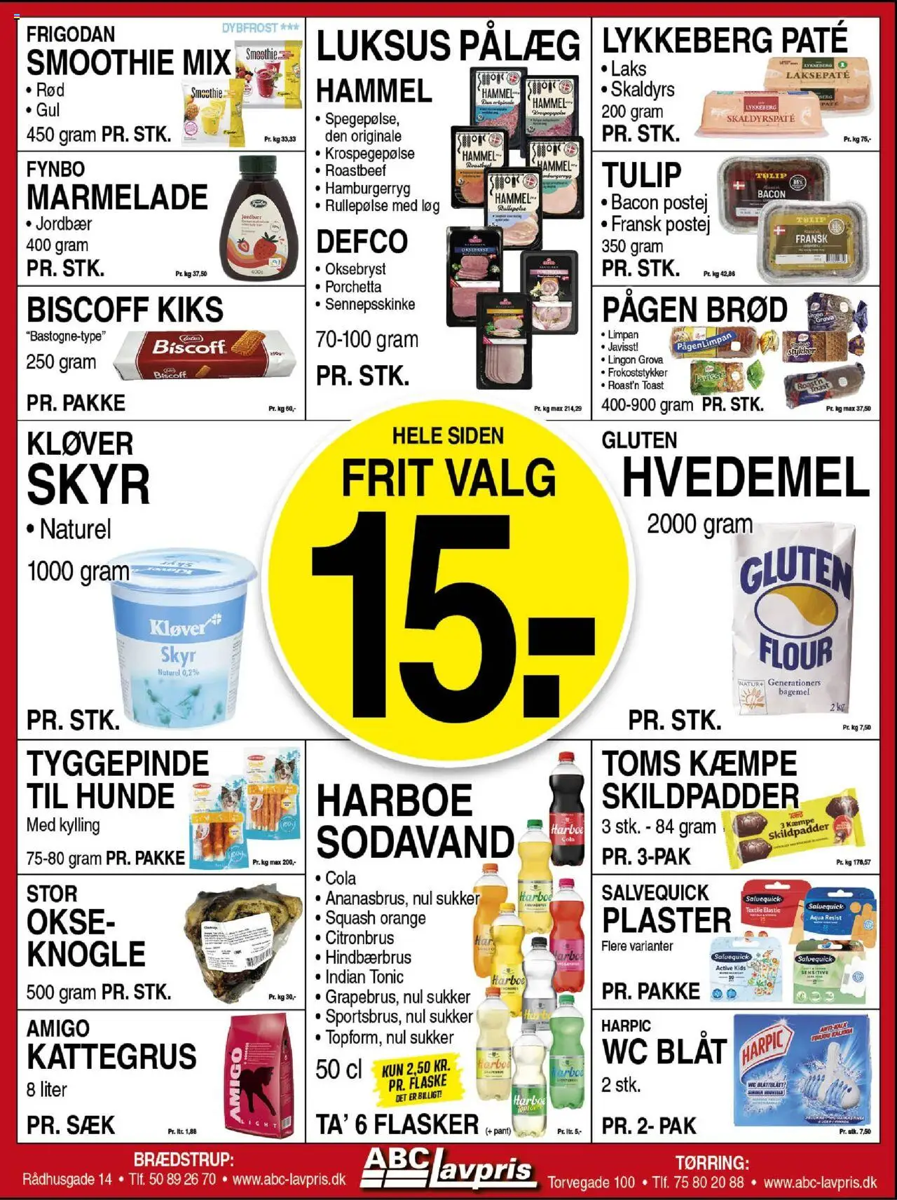 Abc Lavpris Tilbudsavis gyldig fra 20.08.2025 | Side: 5 | Produkter: Sodavand, Cola, Bacon, Roastbeef