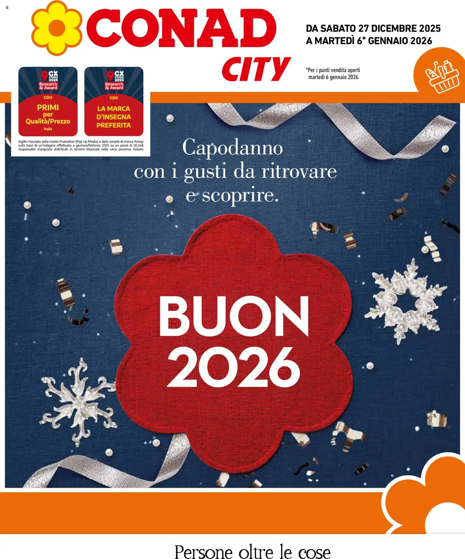 Volantino Conad del 27.12.2025 | Pagina: 1