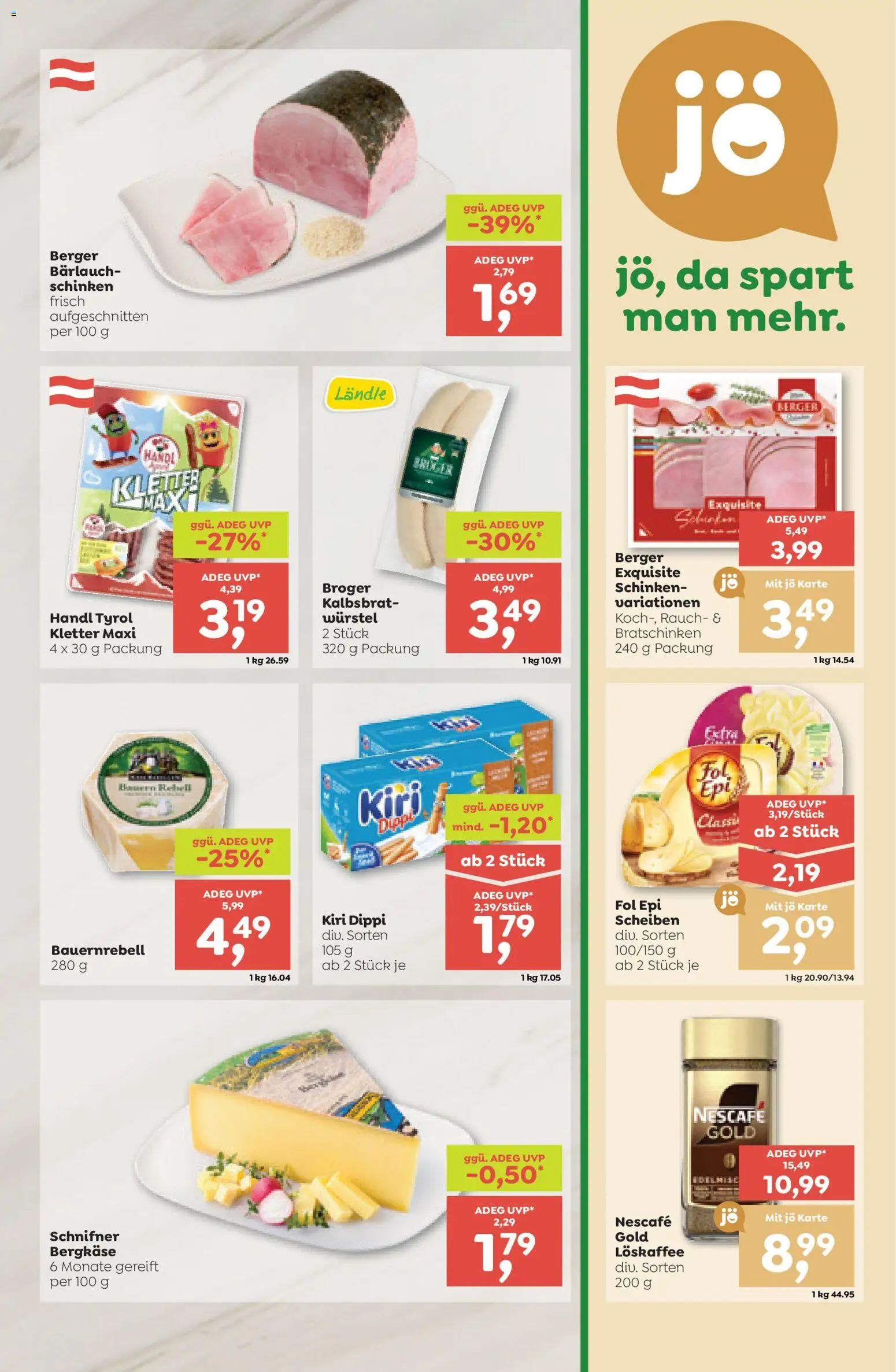 ADEG Flugblatt gültig ab 26.02.2026 | Seite: 5 | Produkte: Schinken