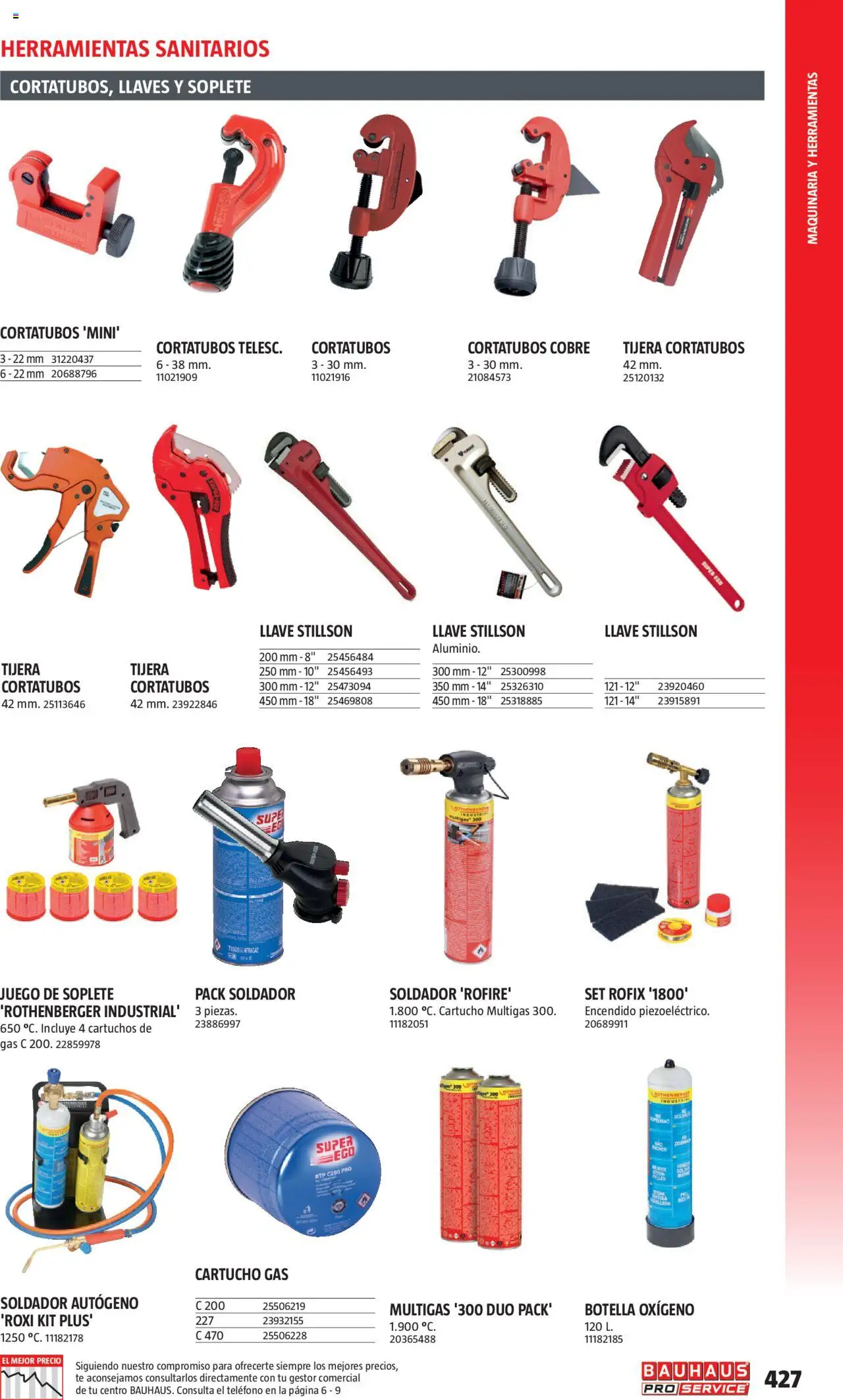 Bauhaus - ProService  │ válido desde el 24.02.2025 | Página: 427 | Productos: Té, Teléfono