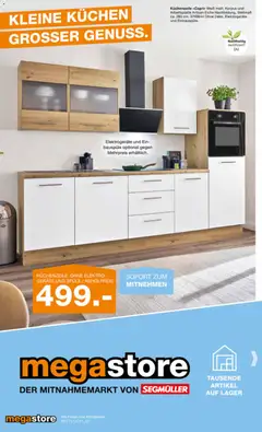 Segmüller Viel Geschmack für Wenig Geld ab 01.12.2025 gültig | Seite: 10 | Produkte: Küchenzeile, Kuchen