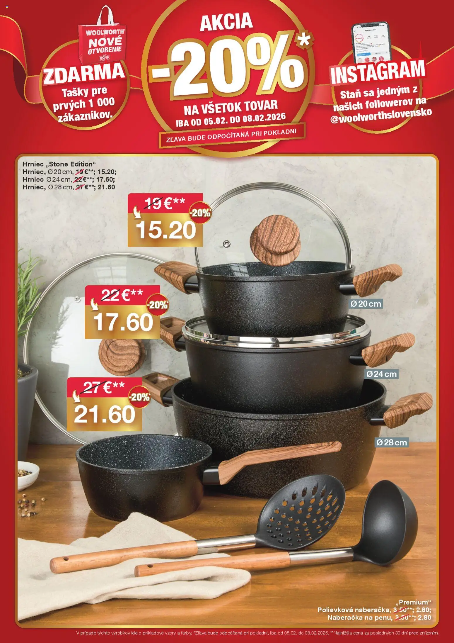 Nové Woolworth akcie – leták je platný od 01.02.2026 | Strana: 7 | Produkty: Stan