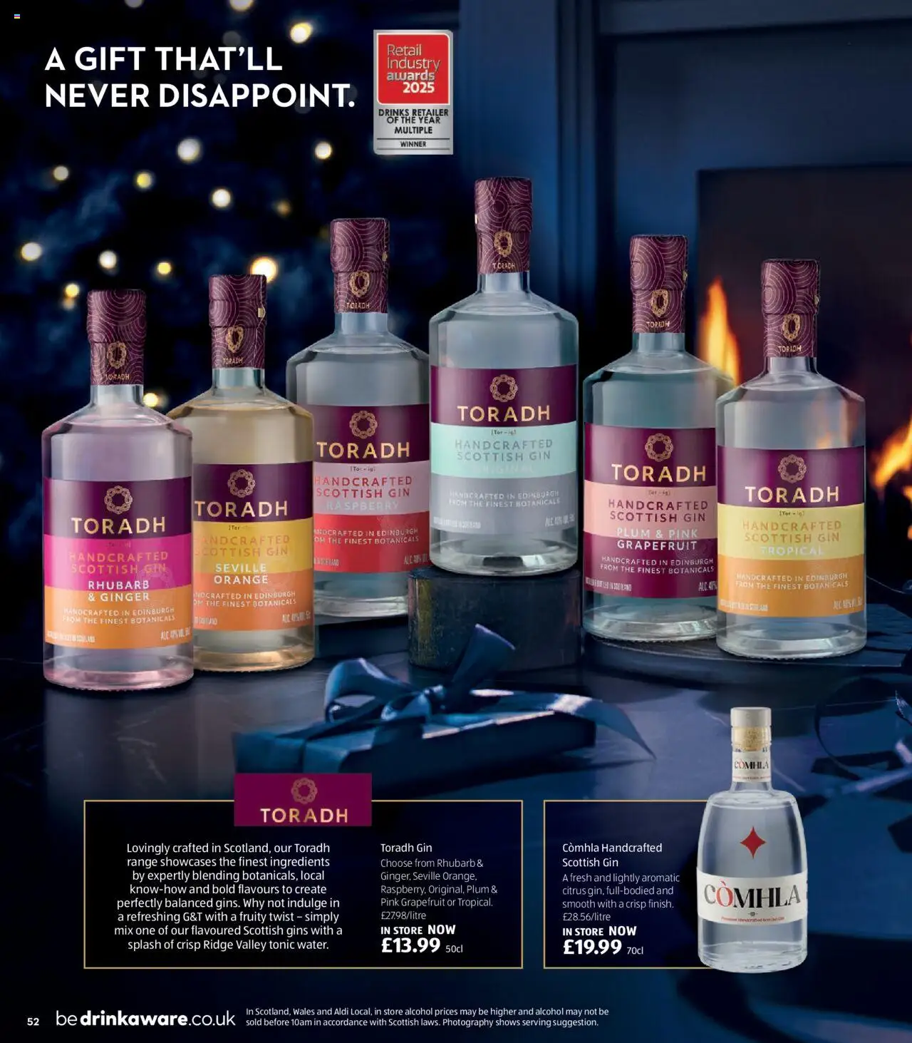 {H1} | Page: 52 | Products: Ridge, Keksajt, Tonic water, Orange