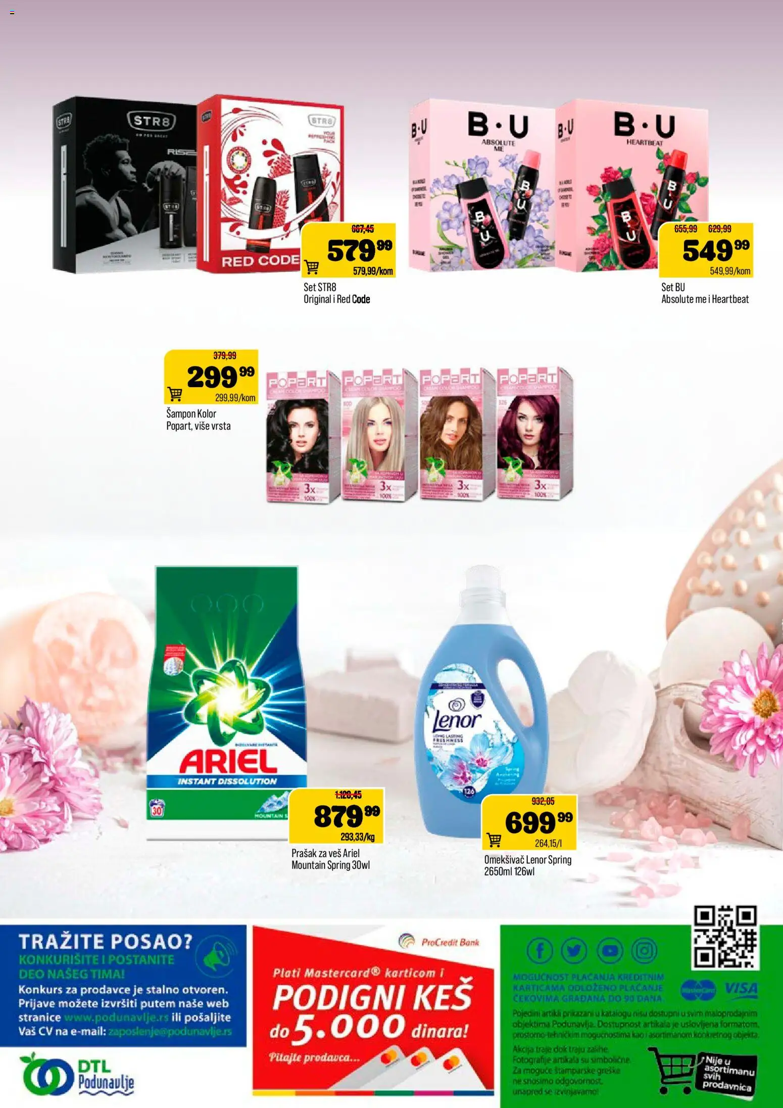 Podunavlje katalog - važi od 17.12.2025 | Strana: 12 | Proizvode: Ariel, Lenor, Šampon, Prašak za veš