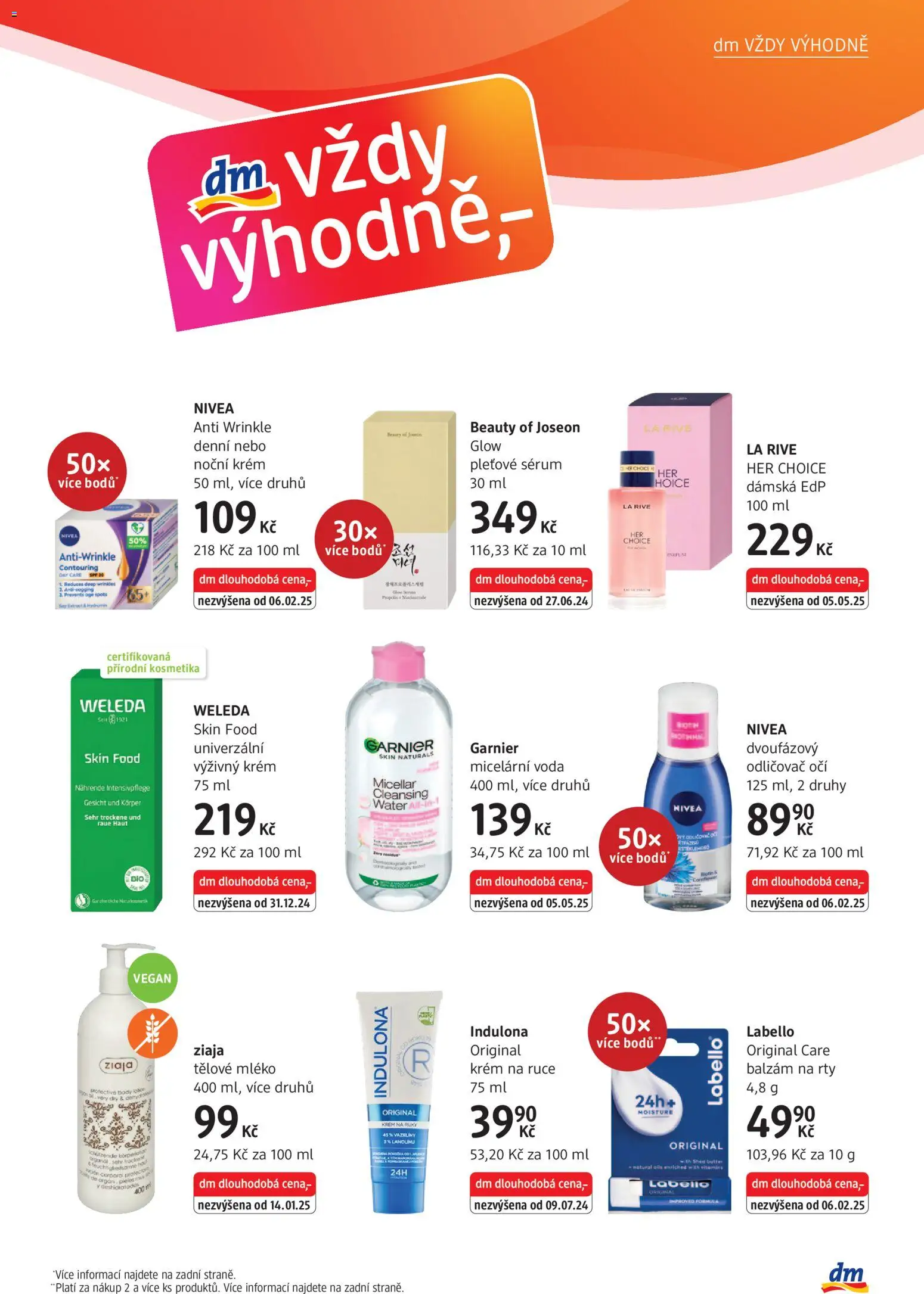 dm drogerie leták od 09.01.2026 | Strana: 9 | Produkty: Krém na ruce, Mléko, Krém, Body