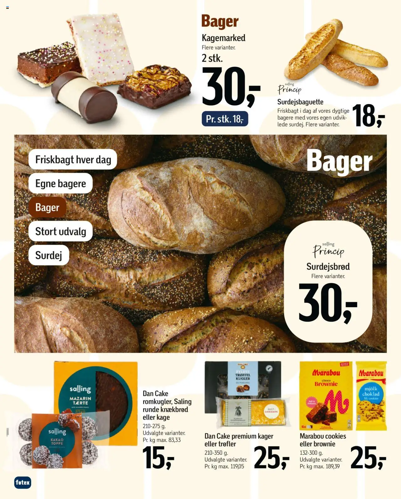 Føtex Tilbudsavis gyldig fra 01.08.2025 | Side: 50 | Produkter: Cookies, Kakao, Kager, Toppe
