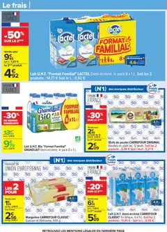 Carrefour - Prévisualisation de Carrefour catalogue semaine 7 valide à partir de 10.02.2026 | Page: 46 | Produits: Lait, Œufs