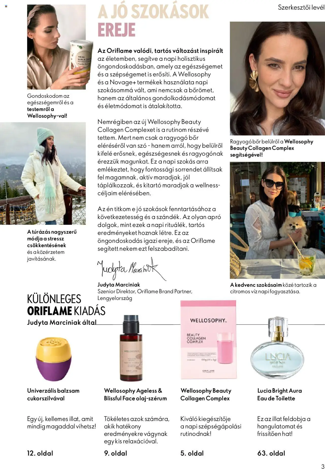 Oriflame akciós ujság - amely érvényes a következő dátumtól: 01.10.2025 | Oldal: 3 | Termékek: Bor
