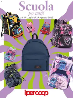 Anteprima del volantino Ipercoop - Scuola per tutti! valido a partire dal 16.07.2025