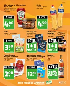 Poiesz folder - Voorbeeld van een folder van Poiesz, geldig van 08.03.2026 | Pagina: 27 | Producten: Ketchup, Fles, Haver, Batterijen